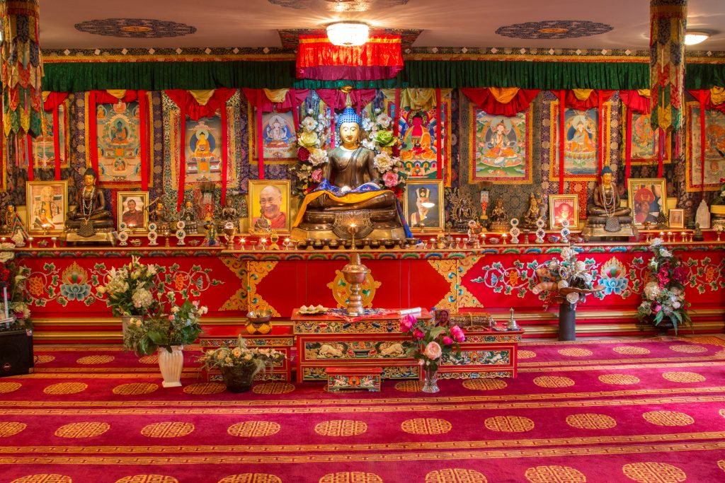 Boeddhistisch Centrum Karma Eusel Ling Tempel in huis